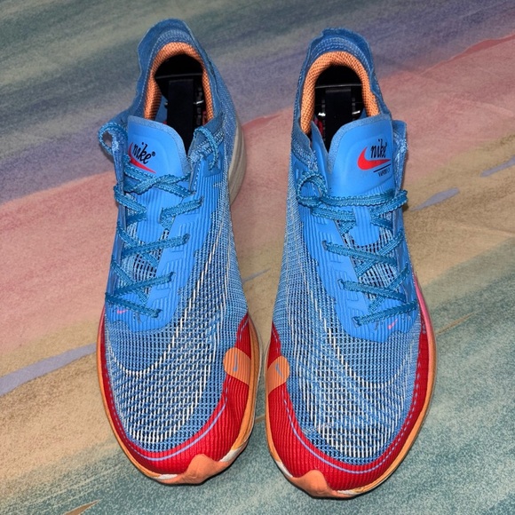 Nike ZoomX Vaporfly Next% 2 Blue Running Shoes DZ5222-400, Women's Size 7 - Picture 4 of 9
